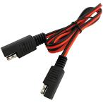 TBDBNR SAE - SAE延長ケーブル 1点セット クイックディスコネクトワイヤーハーネス 18AWG アダプタ コネクタ 頑丈で 使いや