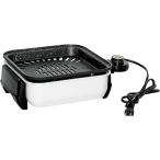 ショッピング正方形 杉山金属 焼肉プレート 穴あき 一人焼肉 焦げ付きにくい 21×21cm コンパクト ちょこちょこ焼き 煙が少ない ハイパワー1200W 3層マ