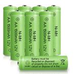  одиночный 3 одиночный три заряжающийся перезаряжаемая батарея 1500mAh одиночный 3 форма Никель-металлгидридные батареи солнечный свет для AA 1.2V часы камера дистанционный пульт (8 pcs)