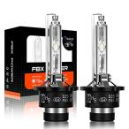 Briteye(まぶしい) ヘッドライト D2S HID バルブ 35W 純正用バルブ 6500K 12V 車用(2個入り)