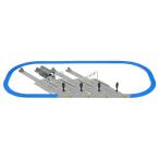  Takara Tommy (TAKARA TOMY) Plarail отличный машина . средний . для! машина основа земля направляющие комплект 