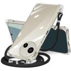 AQUOS Sense9 / Sense10 ケース クリア ショルダー sense9 / sense10 スマホケース アクオスセンス9 /