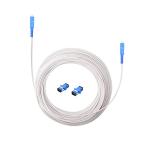 光ファイバーケーブル １０m ２０mの２種類 (黄or白) 光ケーブル 光ファイバー 延長ケーブル [ 延長アダプタ ２個付き ] 宅内光配線コ