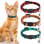 PUPTECK кошка ошейник кошка. ошейник ошейник для кошки безопасность пряжка есть колокольчик есть размер настройка возможно симпатичный стильный современный 3 пункт ввод ( красный, orange цвет 