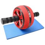 ショッピング腹筋ローラー FEELCAT 腹筋ローラー 静音 ワイドローラー 高い安定性 初心者 女性 耐荷重200KG アブローラー 膝保護マット 筋力トレーニング器具