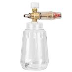 TiCoast フォームキャノン 1.0L 洗車用フォームガン 1/4クイックコネクター付き 圧力洗浄ガン用 高圧洗浄機用 フォームランス 高発