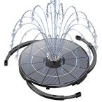  солнечный насос AISITIN 3.5W солнечный фонтан,6 форсунка имеется солнечный фонтан, bird автобус, двор. оборудование орнамент, плавание бассейн,., аквариум, аквариум для so