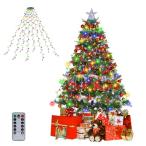 Dalugo LED イルミネーションライト クリスマス イルミネーション 屋外 防水 ストリングライト リモコン付き クリスマスツリー飾り ラ