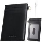 [ファブリツィオ] パスケース 定期入れ カードケース カード入れ メンズ イタリアン レザー 薄型 本革 カード入れ icカードケース カード