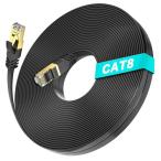 LANケーブル 5m CAT8 PoE防犯カメラ対応 Soohut 高速 lanケーブル 40Gbps/2000MHz カテゴリー8 ランケーブ