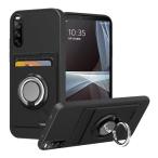 Xperia 10 III ケース Xperia SO-52B ケース SOG04 リング付き シリコン 背面 カード収納 エクスペリア10II