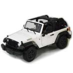 2014 Jeep Wrangler White 1/18 Maisto【全国送料無料】 ジープ ラングラー 白 マイスト ダイキャストカー ミニカー オフロード SUV