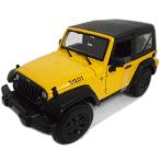 2014 Jeep Wrangler Yellow 1/18 Maisto【全国送料無料】 ジープ ラングラー 黄色 イエロー マイスト ダイキャストカー ミニカー オフロード SUV