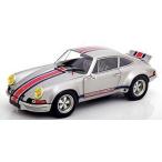 ミニカー 1973 Porsche 911 RSR Silver 1/18 Solido【全国送料無料】