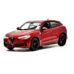 Alfa Romeo Stelvio Quadrifoglio red Bburago 1/24【全国送料無料】
