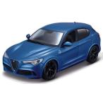 Alfa Romeo Stelvio Quadrifoglio Blue Bburago 1/24【全国送料無料】