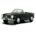 Alfa Romeo Giulia spider nero black MINICHAMPS 1/43【全国送料無料】