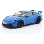 ポルシェ 911 GT3 Blue 1/18 Maisto ミニカー 【全国送料無料】 Porsche 911 ブルー 水色 マイスト ダイキャストカー モデルカー スーパーカー おもちゃ