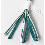 Ｍサイズ　ライン入　青緑　リバーシブル 