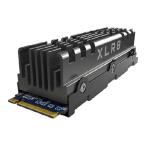 並行輸入 PNY XLR8 CS3040 2TB M.2 NVMe Gen4 x4 内蔵ソリッドステートドライブ (SSD) ヒートシンク付き - M280CS3040HS-2TB-RB