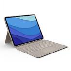 Logitech Combo Touch iPad Pro 12.9インチ (第5世代 - 2021年) キーボードケース - 取り外し可能なバックライト付きキーボード キックスタンド付き どこでもク