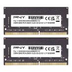 並行輸入 PNY Performance 16GB (2x8GB) DDR4 DRAM 3200MHz (PC4-25600) CL22 (2933MHz、2666MHz、2400MHz、2133MHzに対応) 1.2V ノートブック/ノートパソコン (