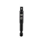 並行輸入 Klein Tools 66079 インパクトフリップソケットアダプター スモール 1/4~1/4インチ 六角アダプター Klein Tools フリップインパクトソケットセットと併