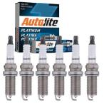 並行輸入 6 pc Autolite Platinum Spark Plugs compatible with Toyota Tacoma 3.5L 4.0L V6 2005-2019