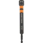 並行輸入 Klein Tools 916PNDHC 9/16インチ マグネットカラーコードパワーナットドライバー SAE インパクト定格中空ナットドライバー 5インチ延長リーチシャフト