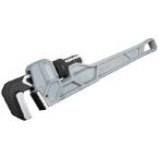並行輸入 Klein Tools 68225 18インチ鋳造アルミニウムパイプレンチ 高耐久 調節可能な配管レンチ Iビームハンドル付き 2-1/2インチジョー容量