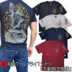 和柄クールドライ冷感Ｔシャツ「不動...