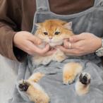 猫 抱っこ エプロン 猫エプロン ペット猫寝袋 抱っこ用エプロン 猫用カンガルーエプロン ペットスリング 猫 抱っこ紐 カンガルーポケット ペット猫寝袋