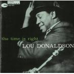 THE TIME IS RIGHT / LOU DONALDSON Roo * Donaldson б/у * прокат CD альбом 