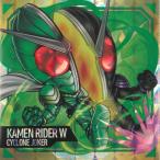 ショッピング仮面ライダーW にふぉるめーしょん 仮面ライダーシリーズ シールウエハース vol.4 KR4-12 仮面ライダーW　サイクロンジョーカー SR スーパーレア