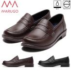  круг .MARUGO офис школа женский женщина водонепроницаемый обувь RAIN Loafer #62