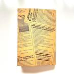 ブックカバー 20枚 書店仕様 文庫サイズ 紙製 ニュースペーパー柄