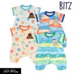 ショッピングBit\\\\\\\'z ベビー服 半袖 ロンパース BIT'Z ビッツ 4色 2柄 総柄 ちび ロンパス 男の子 お祝い 出産 ギフト カバーオール 2023夏