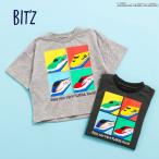 子供服 BIT'Z ビッツ プラレール プリント 半袖 Tシャツ綿100% 男の子 キッズ ベビー トップス 電車 新幹線 2025夏