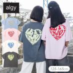 子供服algyアルジーハートロゴB...