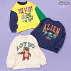 子供服t BREEZE ブリーズ  ディズニーキャラクター トイストーリー トレーナー 男の子 女の子 キッズ トップス 裏毛 2025秋冬