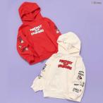 子供服t BREEZE ブリーズ WEB限定 ディズニーキャラクター かぶりパーカー男の子 女の子 キッズ トップス 裏毛 2025秋冬