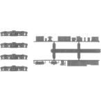 動力台車枠・床下機器セット A-14 (DT24+4616AM) 【グリーンマックス・8497G】