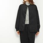 ショッピングprit prit プリット ストレッチ別珍ノーカラージャケット P80640
