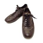 【緑屋質屋】ルイヴィトン　ダミエ　スニーカー　#9(日本サイズ28cm位) 【中古】