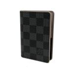 [ зеленый магазин ломбард ][ есть перевод ] Louis Vuitton N63256 футляр для карточек бур nai The -duposhu Damier gla Fit прекрасный товар [ б/у ]