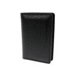 [ зеленый магазин ломбард ][ есть перевод ] Louis Vuitton M30537 футляр для карточек бур nai The -duposhu Taiga /nowa-ru[ б/у ]
