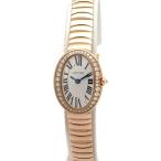 【緑屋質屋】カルティエ ミニベニュワール ダイヤベゼル WB520026 K18PG【中古】