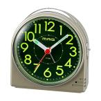 MAG( кружка ) глаз ... часы аналог . тихий звук продолжение секунд игла snooze функция с подсветкой шампанское Gold T-730CGM-Z