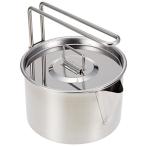 キャプテンスタッグ キャンプ用 やかん 鍋 キャンピングケットルクッカー 900mlM7726