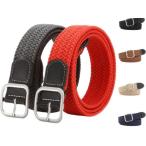  сетка резина Golf ремень Golf одежда эластичный стрейч растягивать . мужской [2 шт. комплект ] ремень [2 шт. комплект ] ремень нейлон ремень свободный размер 